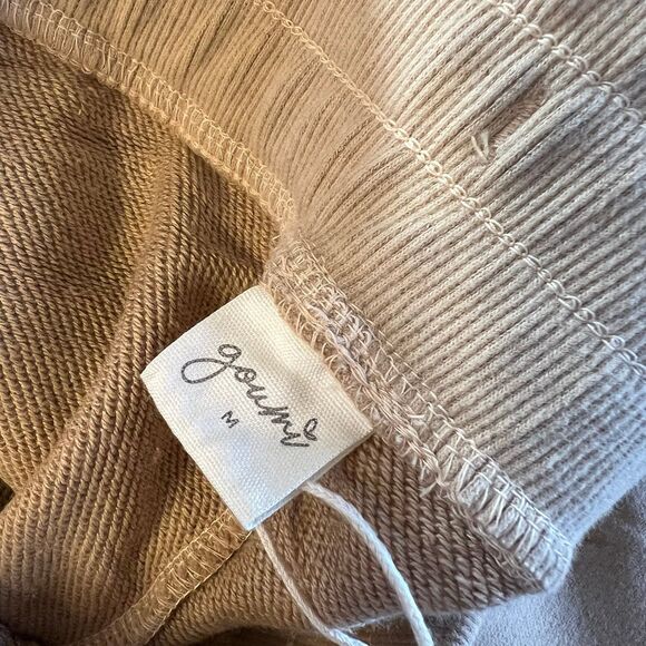 NWT Goumi Kids Adult Sweatsuit Pant Chanterelle SZ M Unisex Jogger Sweatpants - Picture 2 of 3